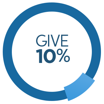 Give 10%